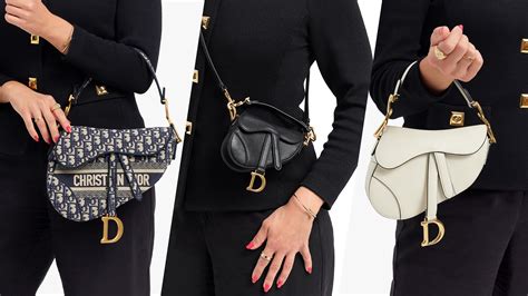 dior saddle bag mini white|pre owned Dior saddle bag.